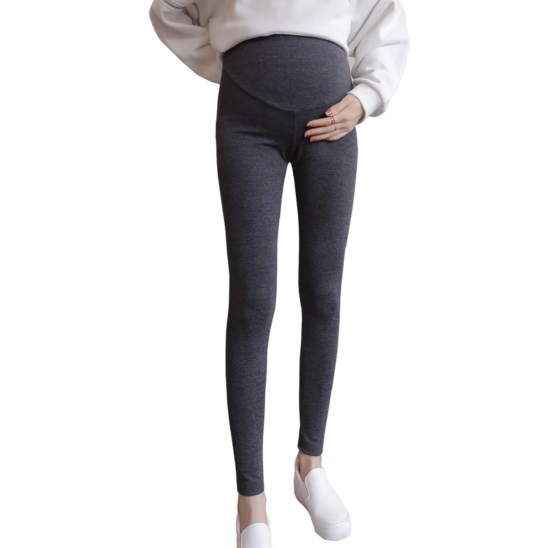 Maternity Leggings Ajustable High Elasticity Pregnant Pants Solid