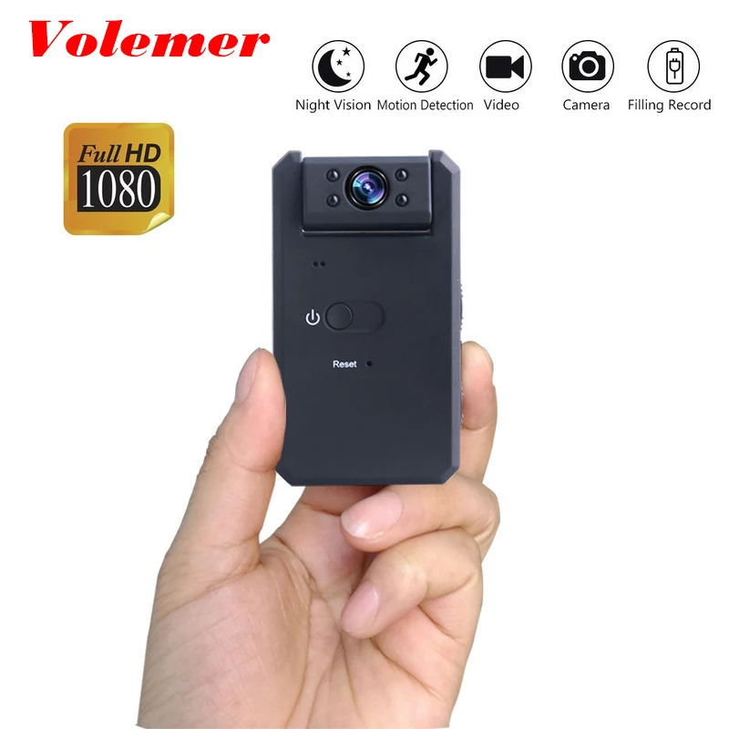 

Volemer MD90 Micro Camera Full HD 1080P Night Version Mini Camcorder Voice Video Recording DV DVRs Motion Detection Mini camera
