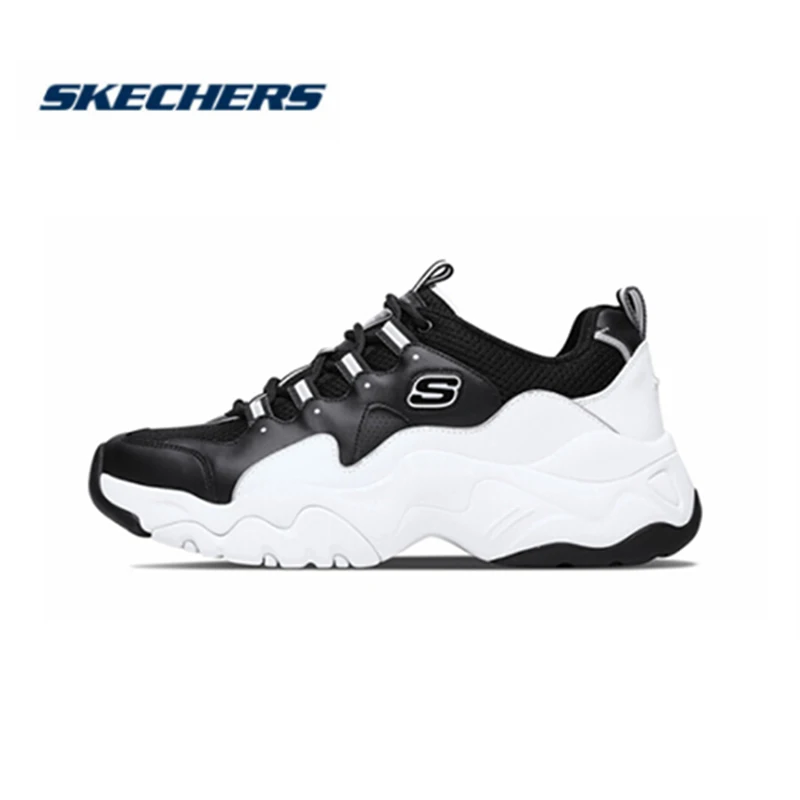 Skechers D'LITES/Мужская обувь; Новое поступление года; сезон весна; мужская обувь на платформе; удобная дышащая мужская повседневная обувь; бренд; 52685-BKW - Color: 52685-BKW