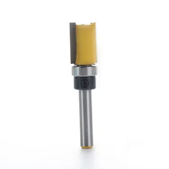

1/2 Inch Diameter Flush Trim Template Router Bit 1/4" Shank Bearing Milling Cutters For Mill Wood Woodworking Tools