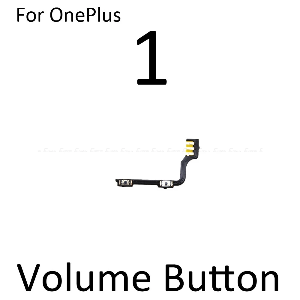 Для OnePlus X 1 2 3 3t 5 5, 6 комплектов/партия, размер 6T сбоку включение/выключение питания, громкость Камера ключ кнопка включения замена гибкого ленточного кабеля ремонт Запчасти