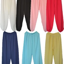 7 цветов tai chi Брюки упражнения кунг-фу Единоборства Йога шаровары спортивные брюки Высокое качество для мужчин и женщин