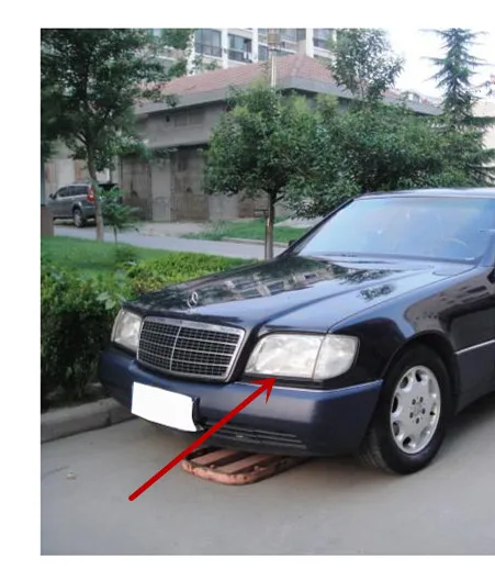 Фары автомобильные передние бамперные 1408202561/2661 фары W140 S280 S300 S320/500/600 марки mercedesbenzS