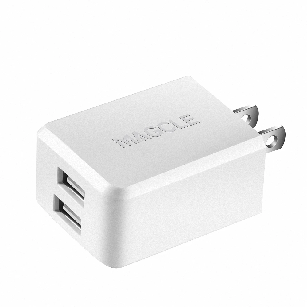 Сетевое зарядное устройство Magcle с двумя USB портами 5 В 2 4 А|travel wall charger|wall chargerusb charger