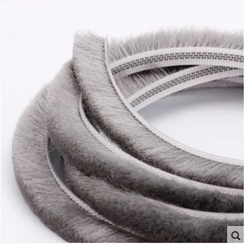 

Felt Draught Excluder Wool Pile Weatherstrip Sliding Sash Window Door Brush Seal Waterproof 6 x 14mm 6mm x 14mm 10m Gray