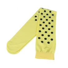 Гольфы для Хэллоуина; вечерние гольфы для косплея с круглым носком в горошек