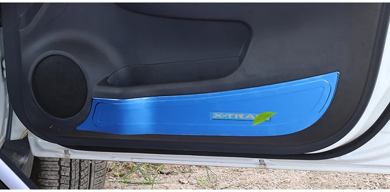 Высококачественная защитная накладка для двери автомобиля из нержавеющей стали для Nissan X-TRAIL X TRAIL