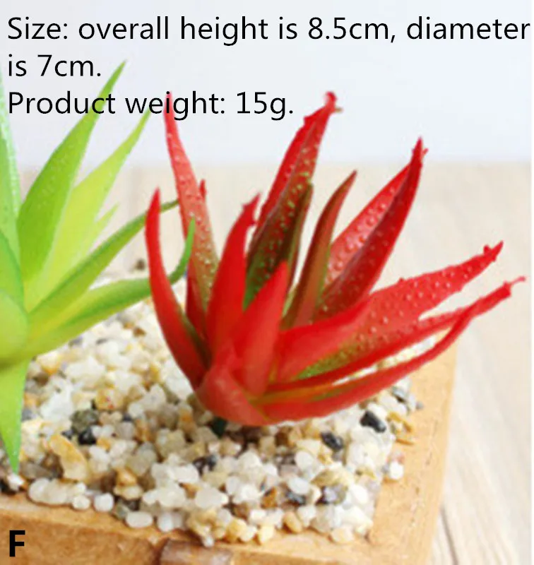 Мини искусственный; в горшке красные суккулентные растения бонсай набор поддельная ваза для цветов декоративное цветочное украшение для домашнего балкона