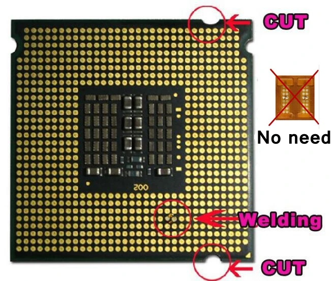 Процессор Intel Xeon X5450 3,0 GHz/12 M/1333 Mhz/cpu, равный LGA775 Core 2 Quad Q9650 cpu, работает на LGA775 без адаптера