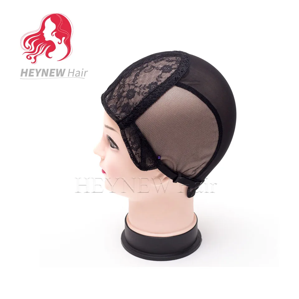 

Wig Making Tools 5PCS Full Lace Wig Caps For Making Wigs Black Color Wig Netcap Weaving Caps With Adjustable Straps Back S/M/L