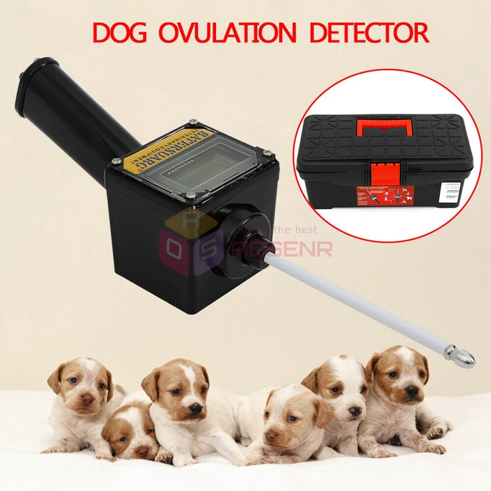 

Pet Dog Ovulation Detector Pregnancy Planning Breeder Canine Mating with Carrying Case Veterinary Equipment Tools
