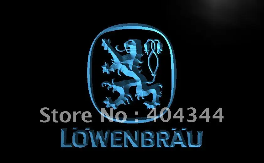 

LE097- Lowenbrau Beer Logo Bar Pub Club LED Neon Light Sign