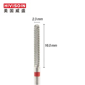 

Diamond cut for slightly rough surface (1602.023)- ISO141 -Tungsten Carbide Burs - HIVISOIN Carbide Nail Drill Bit&Dental Burs