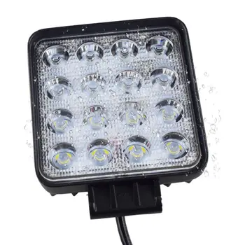 

48W Vehicel Headlights 16LEDs Cool White Light Bar 4inch Vehicle LED Work Light Truck Car Accessories