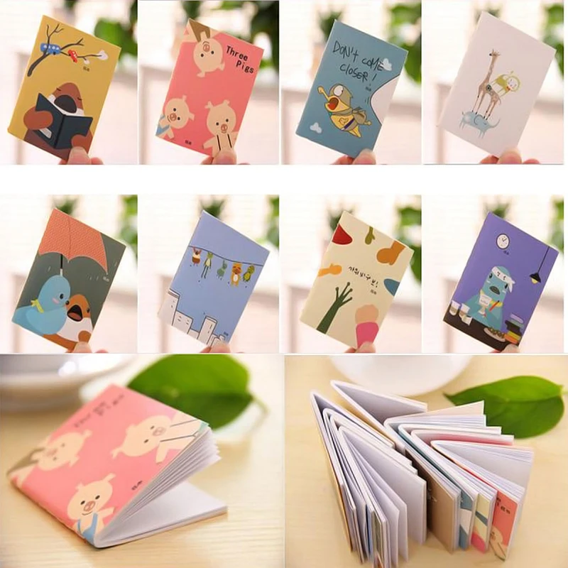 cute cartoon little notebook