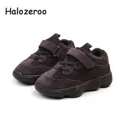 2019 весенние детские спортивные кроссовки детская повседневная обувь для маленьких девочек массивные кроссовки для мальчиков сетчатая