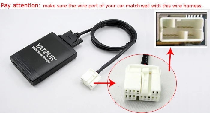 Goede Yatour Auto Digital Music Changer USB MP3 adapter voor Suzuki PACR01 PACR02 PACR03 PACR04 PACR05 PACR06 PACR07 Head Unit Radio