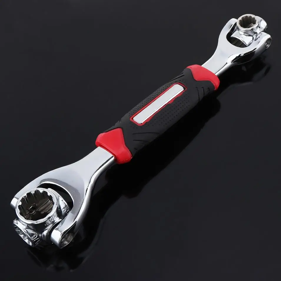 

48 In 1 Torque Wrench Multifunction 360 Degree Rotary 8-19mm Torque Socket Wrench Spanner 6Point Universial Furniture Car Repair