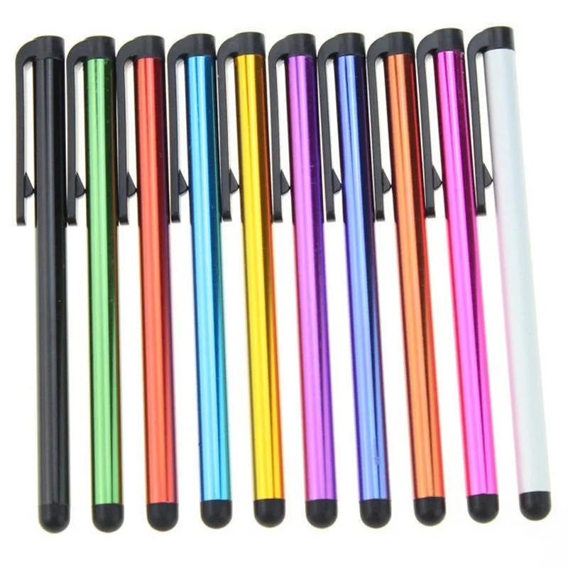 

100 Pcs/lot Touch Screen Stylus Pen for iPhone 7 7s iPad Air 2/1 Mini 2/3 Suit for Universal Smart Phone Tablet PC Pen