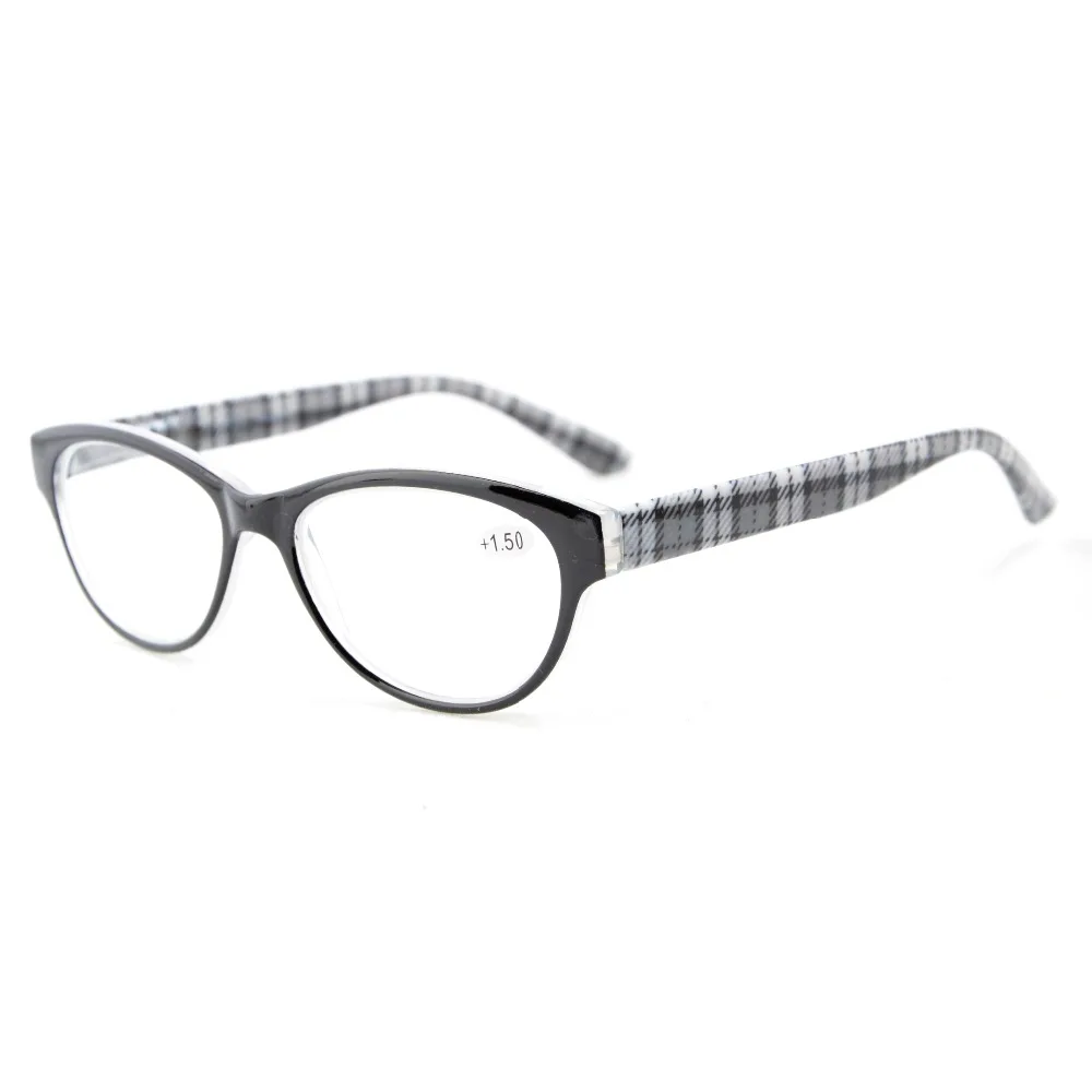 R074S Mix Eyekepper 5-Pack считыватели Пружинные шарниры Ретро кошачий глаз очки для чтения женщин+ 0,50-+ 4,00