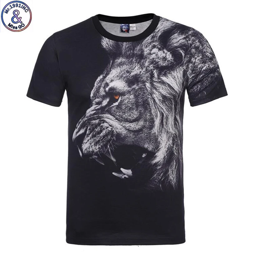 

Mr.1991 brand special original design lion king 3D print t-shirt for boys or girls big kids t shirts 12-20 years teens tops A54