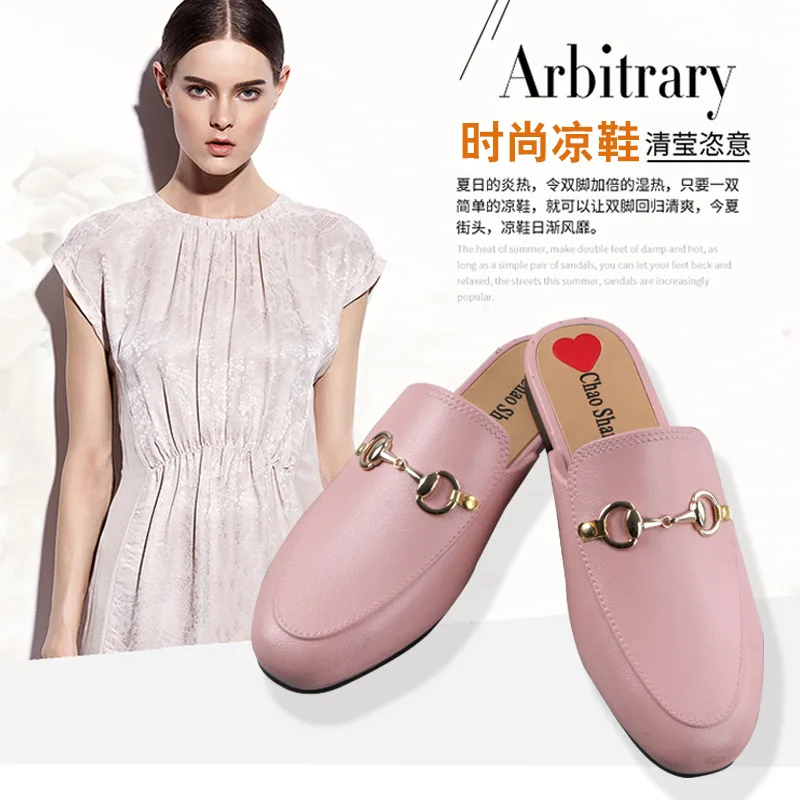

Leisure Fashion Sandals, Ladies and Slippers, Comfortable Flat Bottom Slippers and Baotou Slippers
