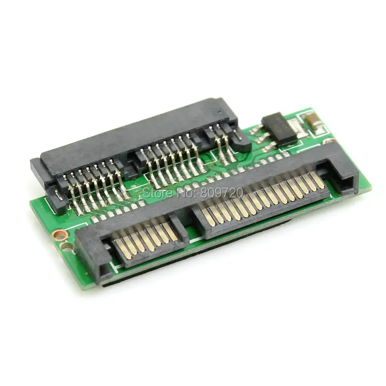 1,8 дюймов Micro SATA SSD до 2,5 дюймов адаптер SATA конвертер карта мини карта может быть помещена внутри ноутбука