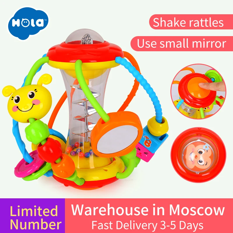 New Huile Toys 929 Colorful Baby Toys Ball Baby Rattles Educational Toys for Babies Grasping Ball Puzzle Multifunction Bell Ball New Huile Toys 929 Colorful Baby Toys Ball Baby Rattles Educational Toys for Babies Grasping Ball Puzzle Multifunction Bell Ball