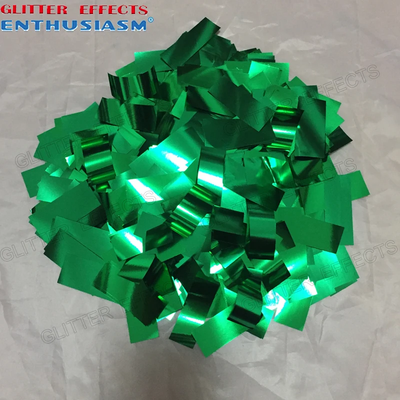 Металлическая алюминиевая фольга для конфетти 2x5 см | Освещение