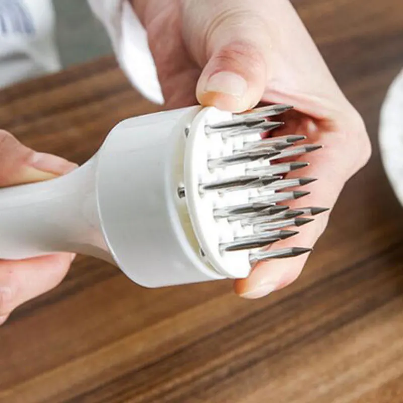 Steak Pork Chop Fast Loose Meat Tenderizer Needle Stainless Steel Tender Meat Hammer Kitchen Helper Tenderizer Loose