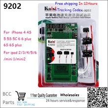 Kaisi K-9202 16 in 1 Professional Battery Activation Charge Board+Mic USB Cable for iPhone 4/5S/6/6S/6S Plus For iPad 2/3/4/5/6
