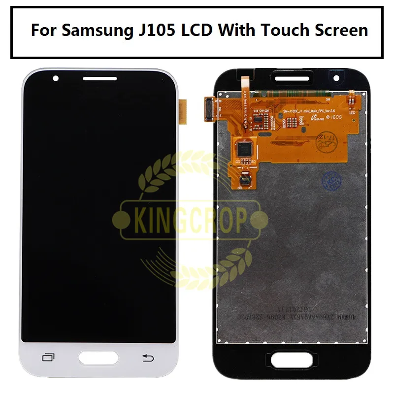 

800*480 lcd For Samsung Galaxy J1 mini J105 J105H J105F J105B J105M SM-J105F LCD Display with touch screen Free Shipping + tools