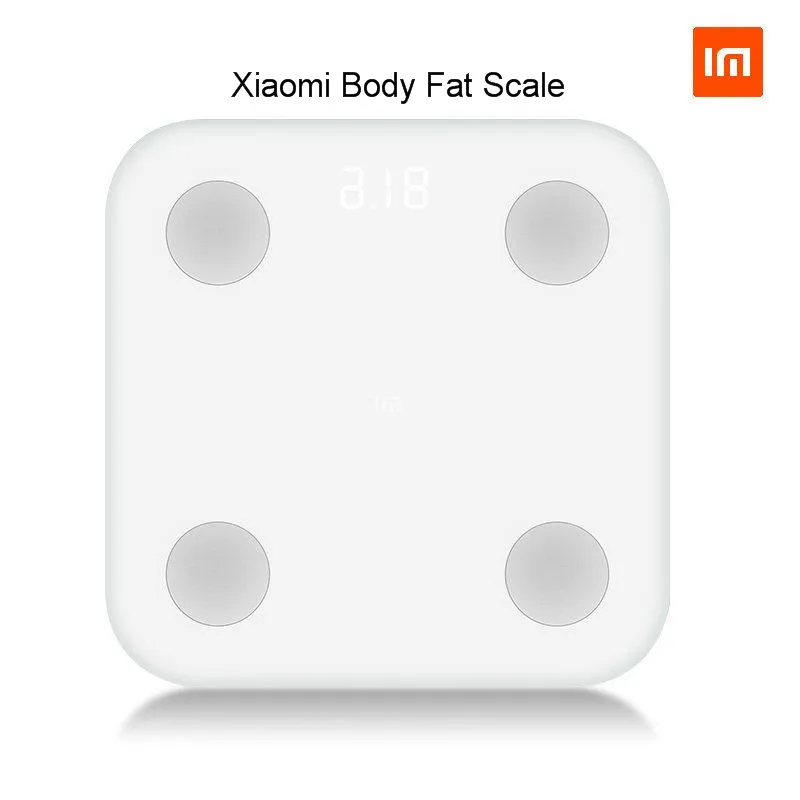 

Free shipping New arrival xiaomi Body Fat smart scale Bluetooth 4.0 mi digital scale #2 Hidden LED Display