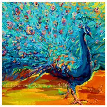 

Handpainted peacock oil painting canvas hight Quality Hand-painted Painting peacock oil paintings canvas peacock oil painting 6