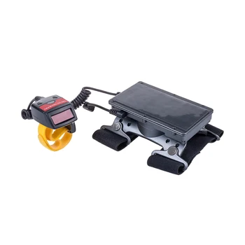 

Generalscan GS WT1000-HP 1D Laser Bluetooth Wired Ring Finger Barcode Scanner with Wearable Armband Data Terminal