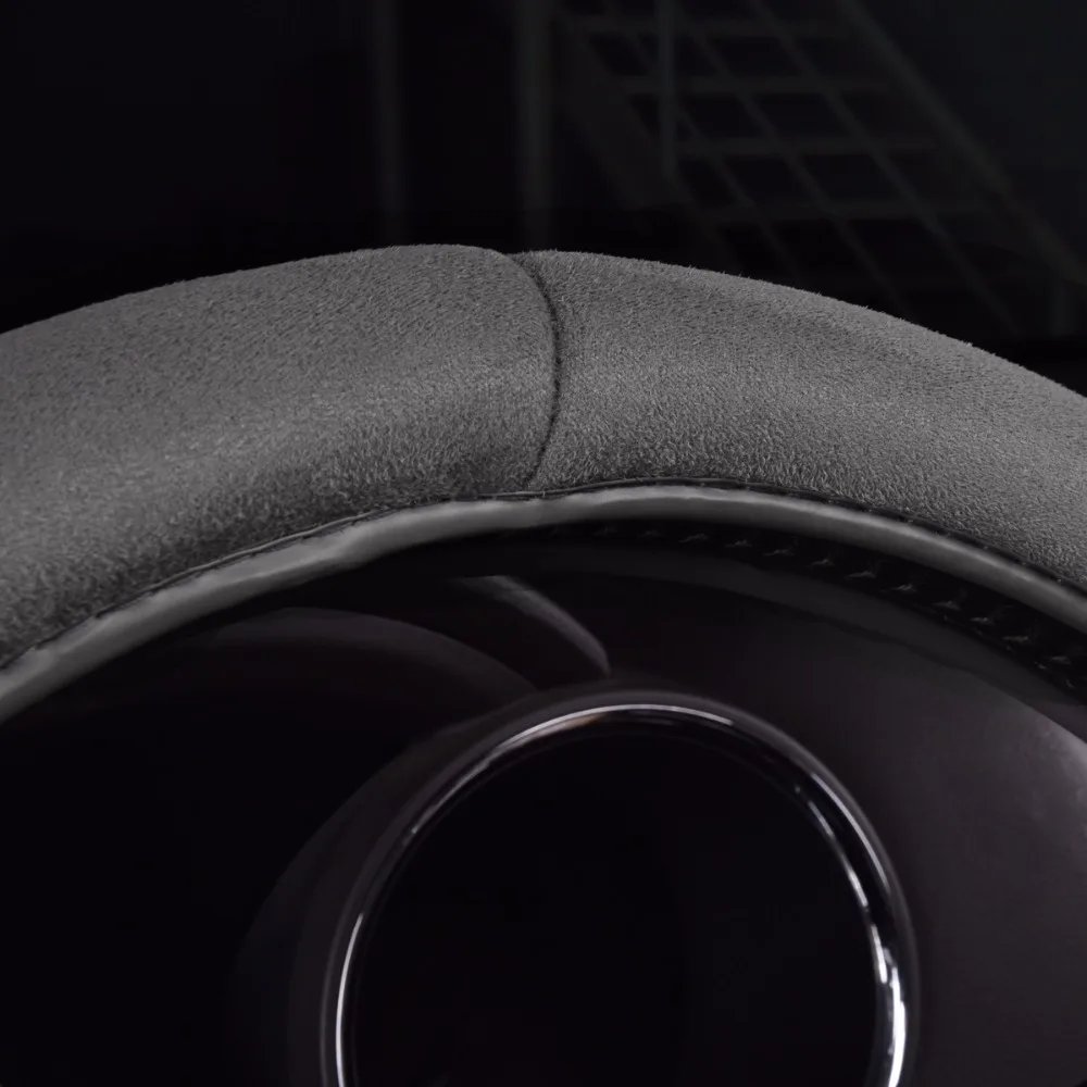 Автомобиль-Пасс удобный чехол рулевого колеса автомобиля фланелет материал черный серый синий цвет чехол рулевого колеса автомобиля для Nissan