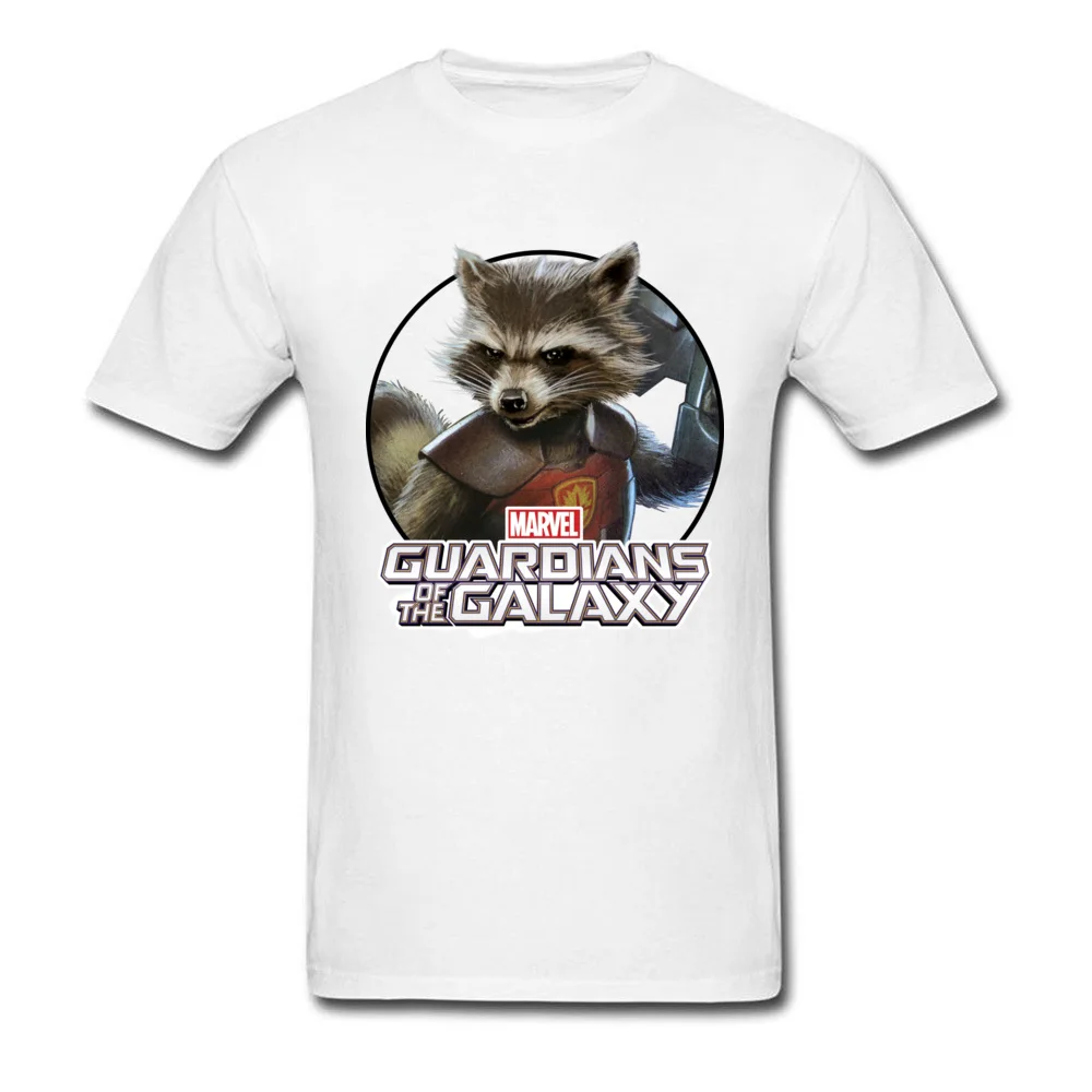

Hot Sale USA Marvel Theme Tshirt Rocket Raccoon Galaxy Men T Shirt Top Quality Fashion Clothing Shirt Funny Ship Captain T-Shirt