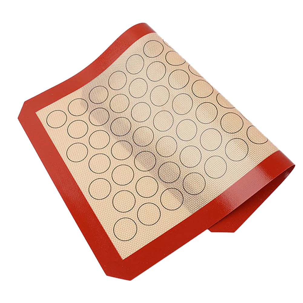 

Macaron Silicone Baking Mat Non stick 28 LG Circle Macaroon Kitchen Dough mat Liner Tool For Cake Bakeware Pastry Accessories