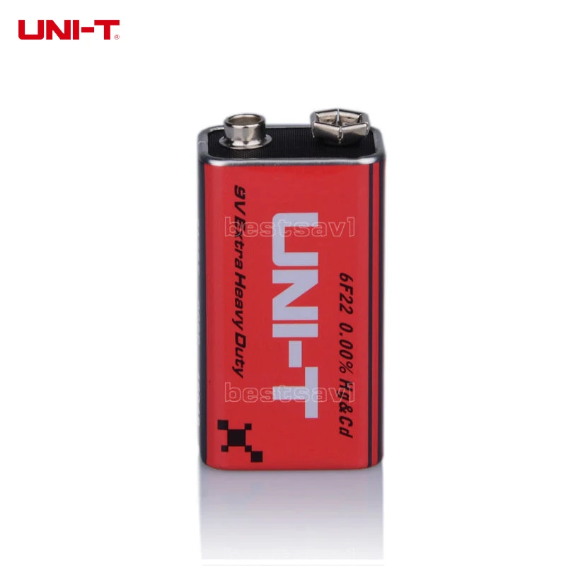 

Original UNI-T 9V 6F22 Battery For All UNI-T MASTECH VICI multimeter Meter