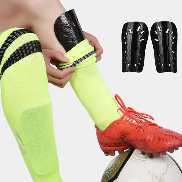 1 Pair Soft Light Football Shin Pads Soccer Guards Supporters Sports Leg Protector For Kids