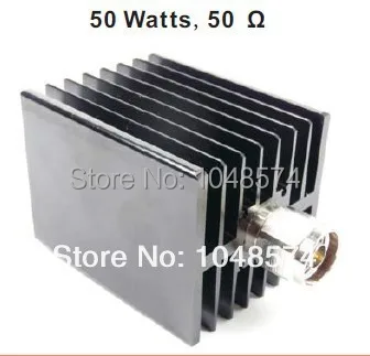 

Free Shipping 50ohm DC-3GHz 50 Watt Fixed Dummy Load Terminator N Male Connector Manufacturer
