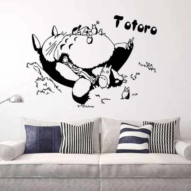 2017 neues Design Abnehmbare Cute Cartoon Totoro Dekoration