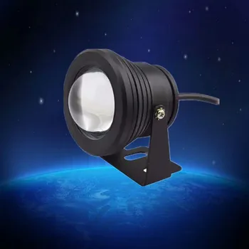 

IP65 Watrproof Dimmer 10W DC 12V RGB LED Spot Light Garden Square Yard Flood Lamp With IR Remote