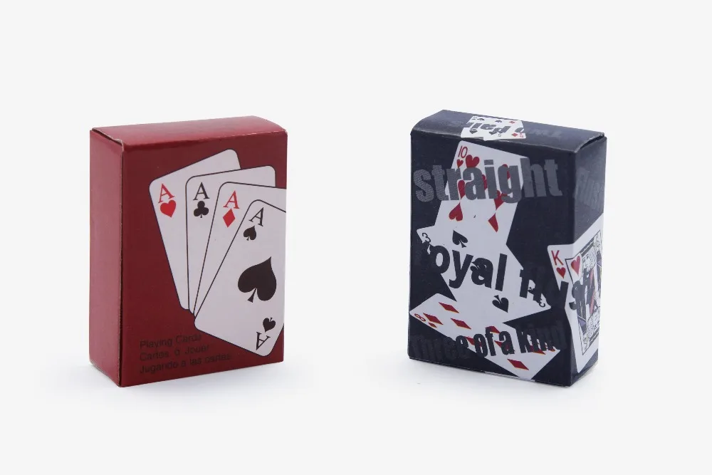 2018 Новое поступление Забавный мини покер игральные карты снаружи Открытый путешествия Творческий мини карты Лидер продаж настольная игра