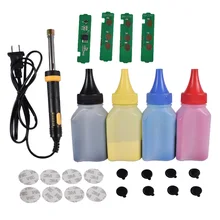 Заправка картридж с Порошковым тонером набор инструментов+ 4 шт. чип для samsung CLT-K404S картридж LaserJet Pro 480FW C480 C480FN C480FW C480W