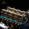 Full Metal Assembled Mini Four-cylinder Inline Gasoline Engine Model Building Kits for Researching Studying Toy Christmas Gift ► Photo 2/6