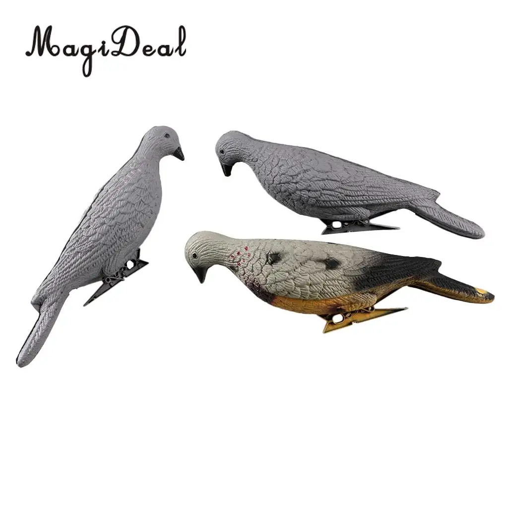 MagiDeal Lifelike Foam Archery 3D Pigeon Decoy Arrow Target Animal Practice Shooting Hunting Bait Supplies -Durable/Light-Weight
