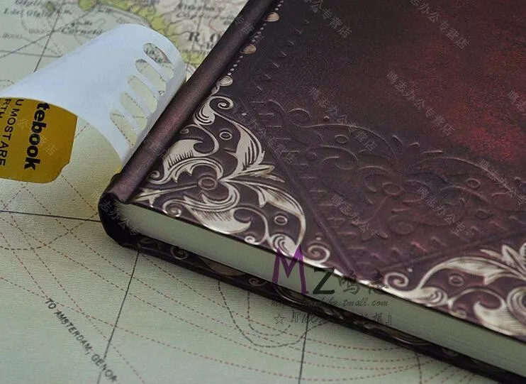 B5 твердый переплет ноутбук, винтажные классические бизнес Дневник для ежедневного блокнот, блокноты
