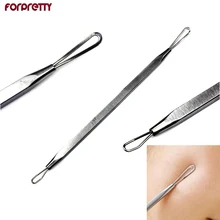 Инструмент для удаления угрей от акне Limpeza De Pele, инструмент для удаления угрей Cravos, экстрактор прыщей, очиститель лица, пинцет FORPRETTY 009