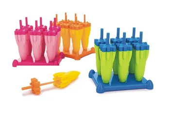 

30pcs Rocket design ice mold creative fire arrow shaped ice cube tray summer products 3 colors popsicle mold W9997
